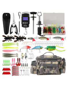 Kit de Herramientas de Pesca Mouhike 113 Piezas con Bolsa