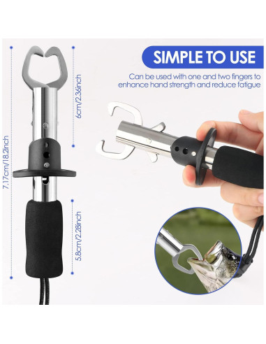 Kit de Herramientas de Pesca Mouhike 113 Piezas con Bolsa