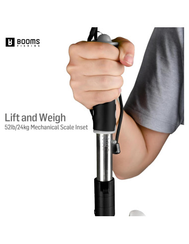 Agarrador de Pescado Booms Fishing G11 con Balanza 24kg