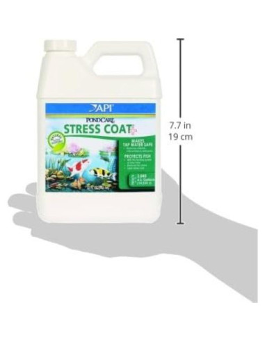 API POND STRESS COAT Acondicionador de Agua 946 ml para Estanques