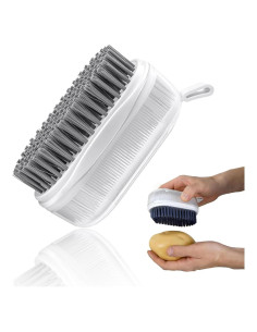 Cepillo de Verduras YAFIYGI con Cerdas Dual y Mango Ergonómico
