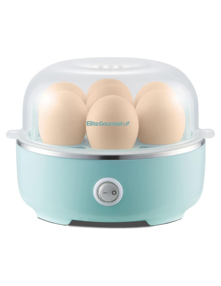 Cocedor de Huevos Eléctrico Elite Gourmet EGC115M Verde 7 Huevos