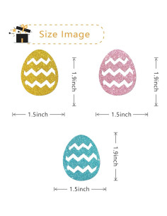 Decoraciones para Cupcakes de Conejo de Pascua 24 Pcs - MonMon & Craft 2