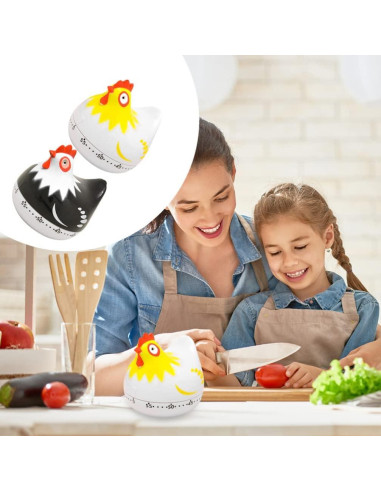 Temporizador de Cocina Mecánico Zerodeko Pollo 60 Minutos