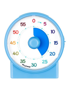 Temporizador Visual Wuyiway 10.16 cm para Niños - 60 Minutos