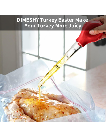 Jeringa para Pavo DIMESHY Grado Alimenticio con Aguja y Cepillo