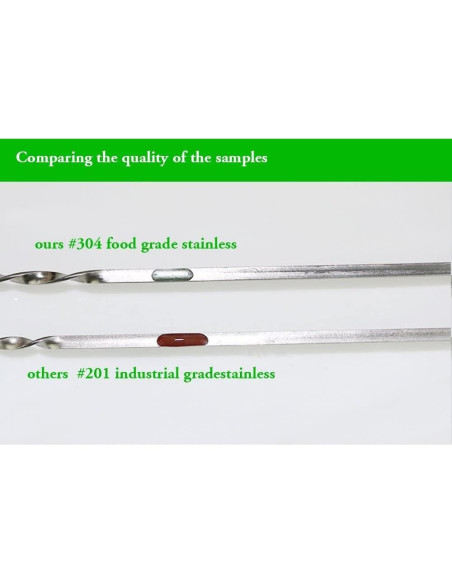 Pinchos de Acero Inoxidable Killer's Instinct 35.5 cm Set 24