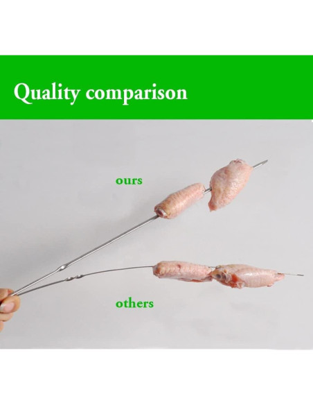 Pinchos de Acero Inoxidable Killer's Instinct 35.5 cm Set 24