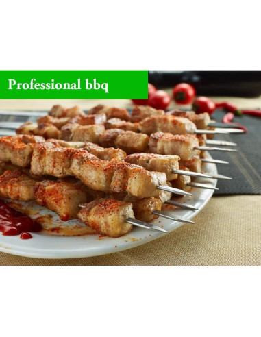 Pinchos de Acero Inoxidable Killer's Instinct 35.5 cm Set 24