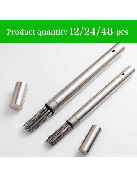 Pinchos de Acero Inoxidable Killer's Instinct 35.5 cm Set 24