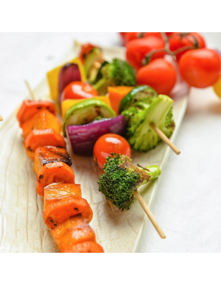 Pinchos de Barbacoa HIC Kitchen 30.48 cm Set de 100 Ecológicos