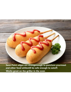 Palitos de Caramelo de Manzana Likpikin 70 PCS 13.97 cm 5mm 2