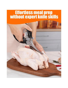 Tijeras de Cocina Brigii KS05, Acero Inoxidable, 24.5 cm 2