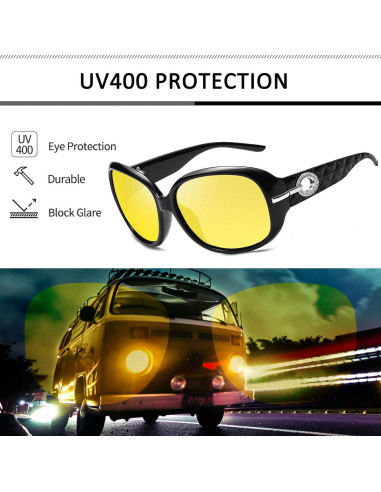 Gafas de sol Joopin grandes para mujeres con protección UV