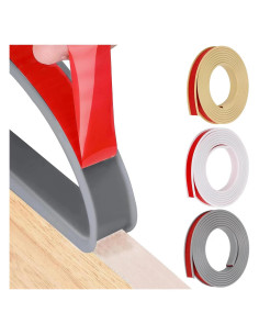 Cinta Adhesiva de Bisel Flexible HeiPen 5m 16mm Gris