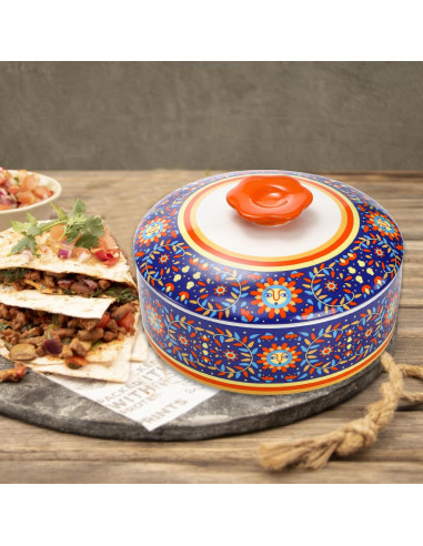 Calentador de Tortillas Cerámica WRINGKIT 28.1 cm Apto Microondas