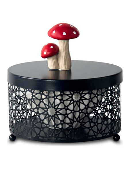 Soporte de Filtros de Café dgudgu - Acero Negro 16.7x17x12.5 cm