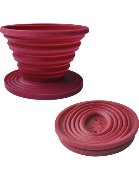Filtro de café plegable de silicona Zhuohai - 1 unidad