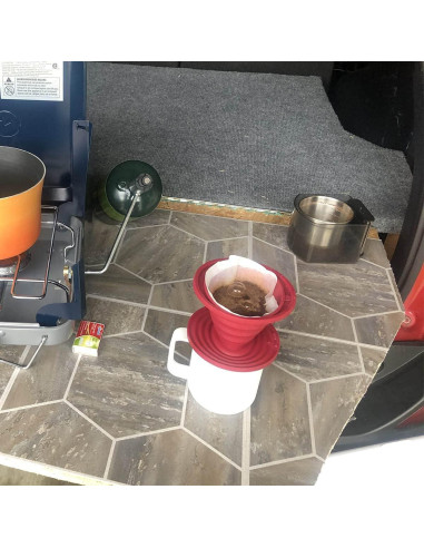 Filtro de café plegable de silicona Zhuohai - 1 unidad