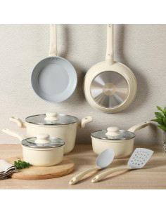 Juego de Utensilios de Cocina 10 Pzas Gibson Home Cerámica 2
