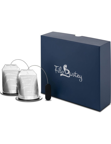 Infusor de Té de Acero Inoxidable FiloPastey - 2 Piezas