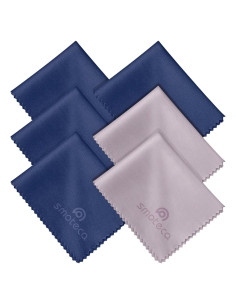 Paños de limpieza de microfibra SmoTecQ Premium - 6 unidades