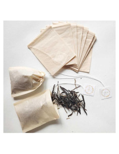 Bolsas de Té Desechables Insiswiner 100 Unidades 11.94x9.91cm