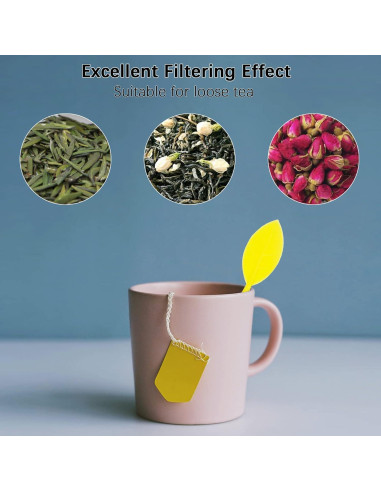 Set de 7 Infusores de Té Silicona TEXIJUSO - Reutilizables