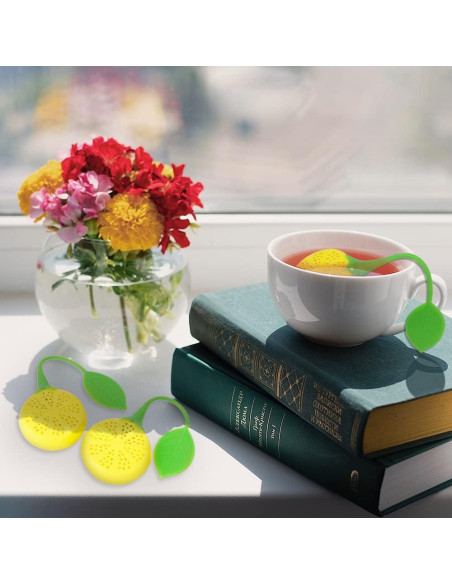 Set de 7 Infusores de Té Silicona TEXIJUSO - Reutilizables