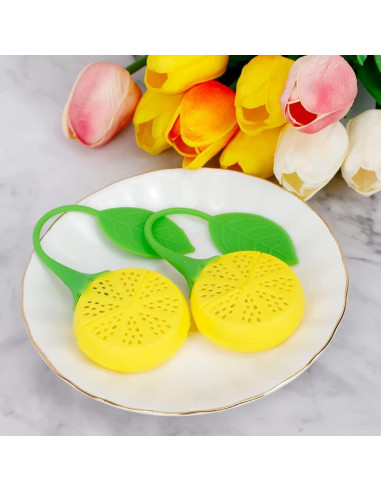 Set de 7 Infusores de Té Silicona TEXIJUSO - Reutilizables