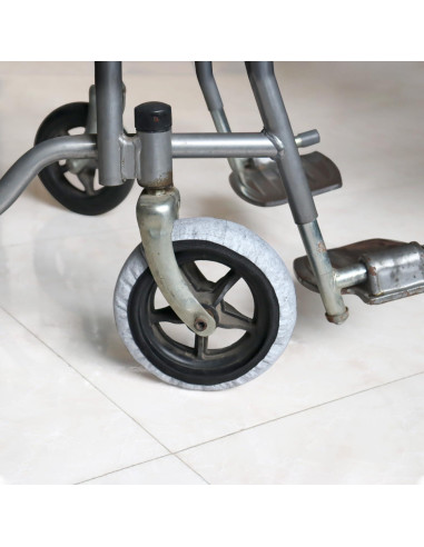 Cubiertas para Neumáticos de Sillas de Ruedas Pinklilycare 6"