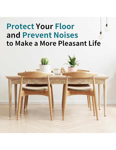 16 Protectores de Silicona para Patas de Muebles RCHYFEED