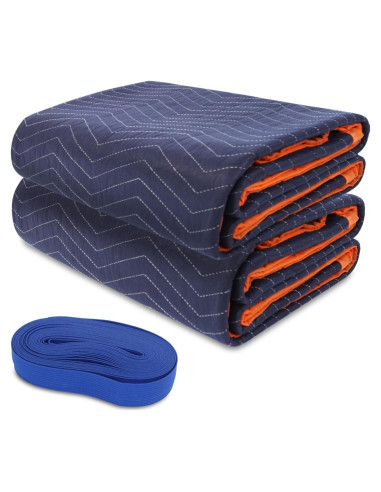 2 Mantas de Mudanza YMTLJHDSY 203x182cm Acolchadas Duraderas