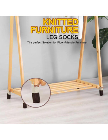 Protectores de patas de silla Ecotince 32 piezas antideslizantes