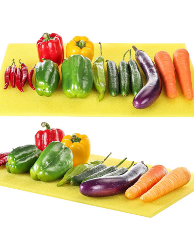 Forros de Cajón de Refrigerador XANADU 38.1x30.5 cm - Paquete de 4