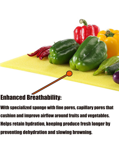 Forros de Cajón de Refrigerador XANADU 38.1x30.5 cm - Paquete de 4