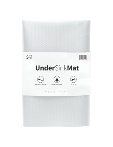 Alfombrilla Bajo Fregadero S&T INC. 60x120 cm Plástico Transparente