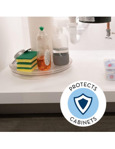 Alfombrilla Bajo Fregadero S&T INC. 60x120 cm Plástico Transparente 2