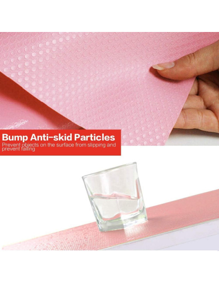 Paquete de 10 Tapetes Antideslizantes Winshall para Refrigerador