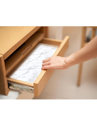 Forro de Estante No Adhesivo GMEPOCH 40cm x 6.1m Antideslizante