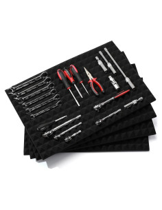 Forro de Caja de Herramientas CASOMAN 4 Piezas Antideslizante 60x40cm