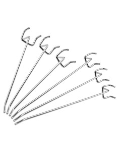 Ganchos de Tablero de Clavos Foraineam 60 Piezas 15 y 20 cm