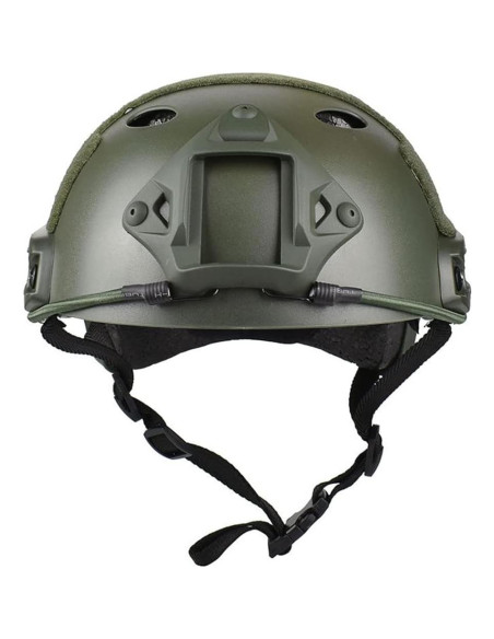 Casco Táctico CMAIR4U PJ Verde OD para Airsoft y Paintball