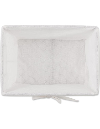 Cestas de Almacenamiento DII 5 Piezas Alambre Forradas 45.7x33cm