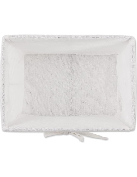 Cestas de Almacenamiento DII 5 Piezas Alambre Forradas 45.7x33cm Cestas de Almacenamiento DII 5 Piezas Alambre Forradas 45.7x33cm