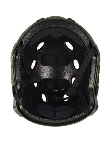 Casco Táctico CMAIR4U PJ Verde OD para Airsoft y Paintball