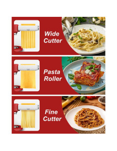 Accesorio para hacer pasta 3 en 1 NEWSETS para KitchenAid 2