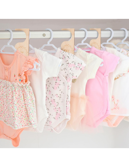 Divisores de Closet de Madera Patelai 7 Pcs para Bebés 1T a 7T