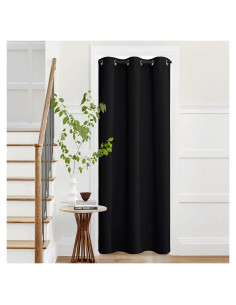 Cortina Divisoria NICETOWN 42x95cm Blackout Negra 1 Panel