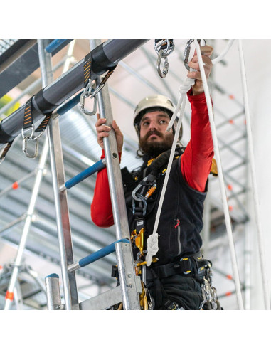 Cuerda de poliéster trenzada BONSINY 30.48m 0.965cm blanca